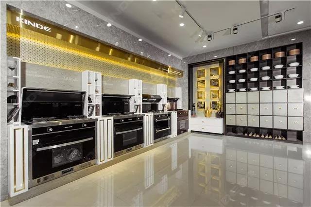 金帝集成灶SI標(biāo)準(zhǔn)展廳，機器效果圖